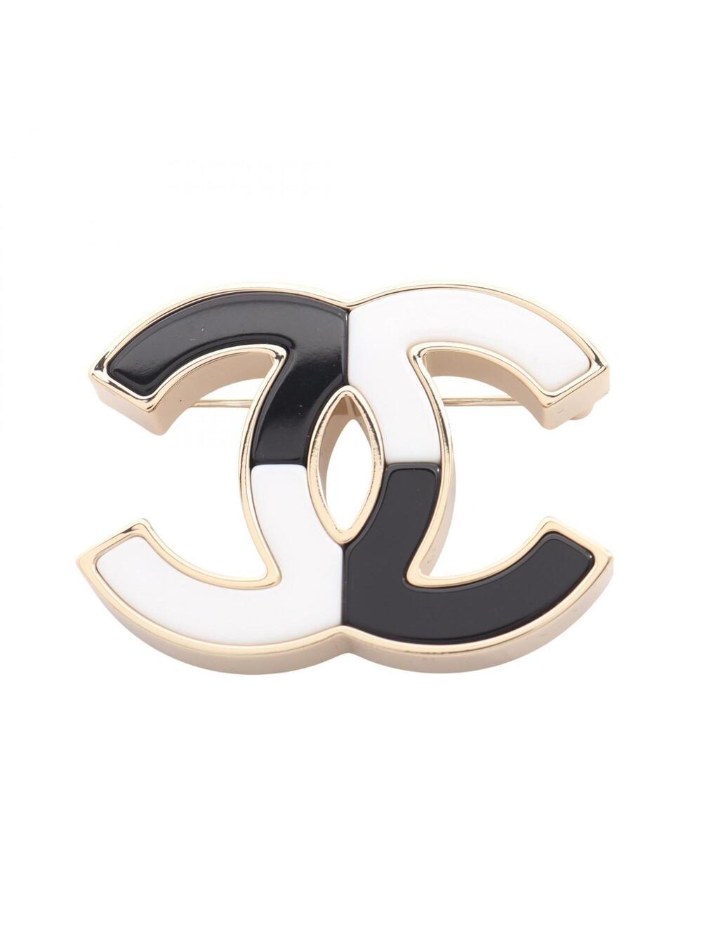 Chanel Cc Logo Brooch Metal #336600C10B